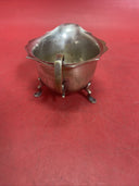 EPNS Silver Plated, Footed Creamer and Sugar (open bowl) 1916