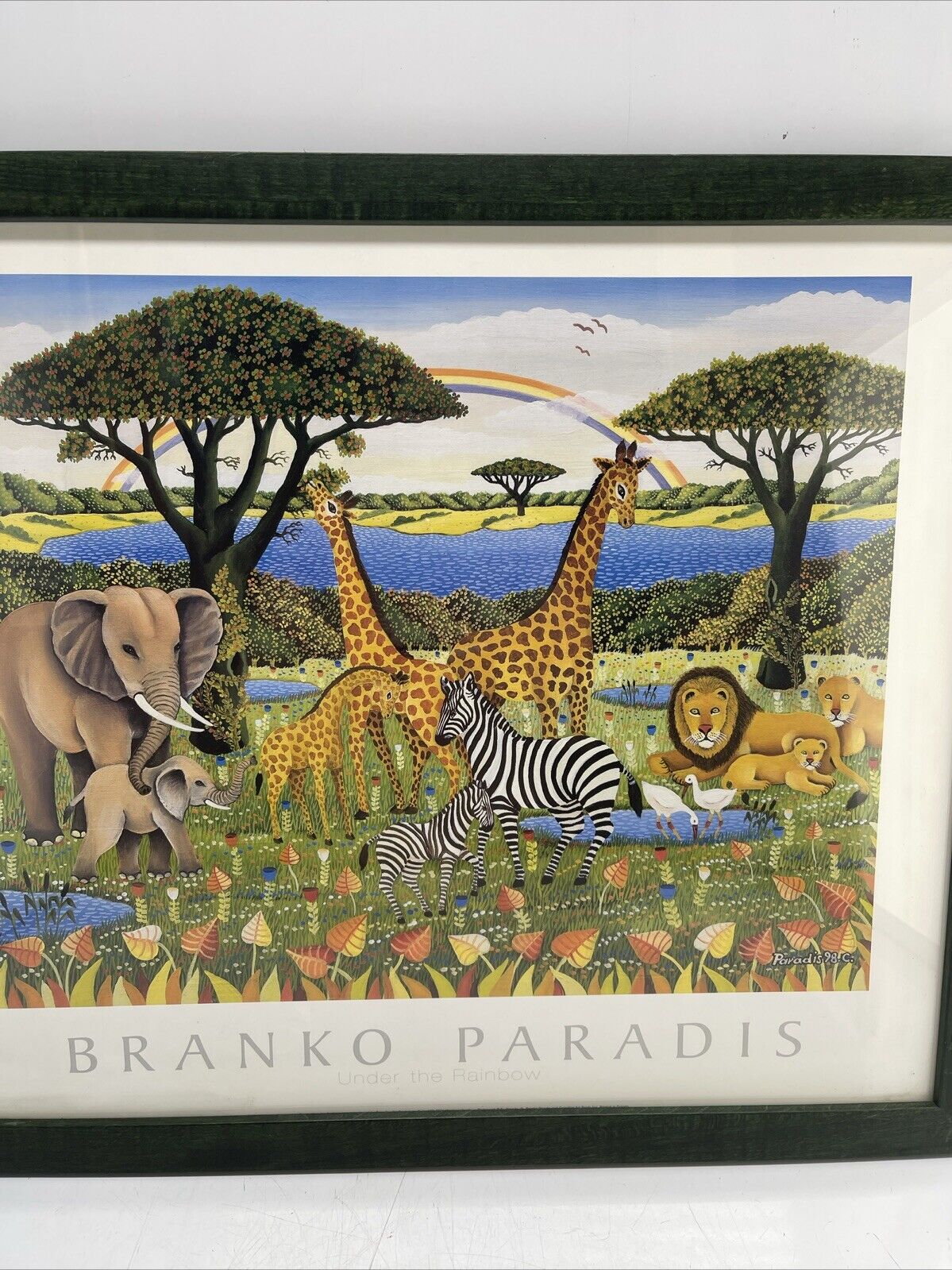 Branko Paradis Art Print Under the Rainbow