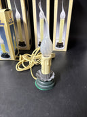 Vintage Christmas Candle Lamps/ Lot Of 6