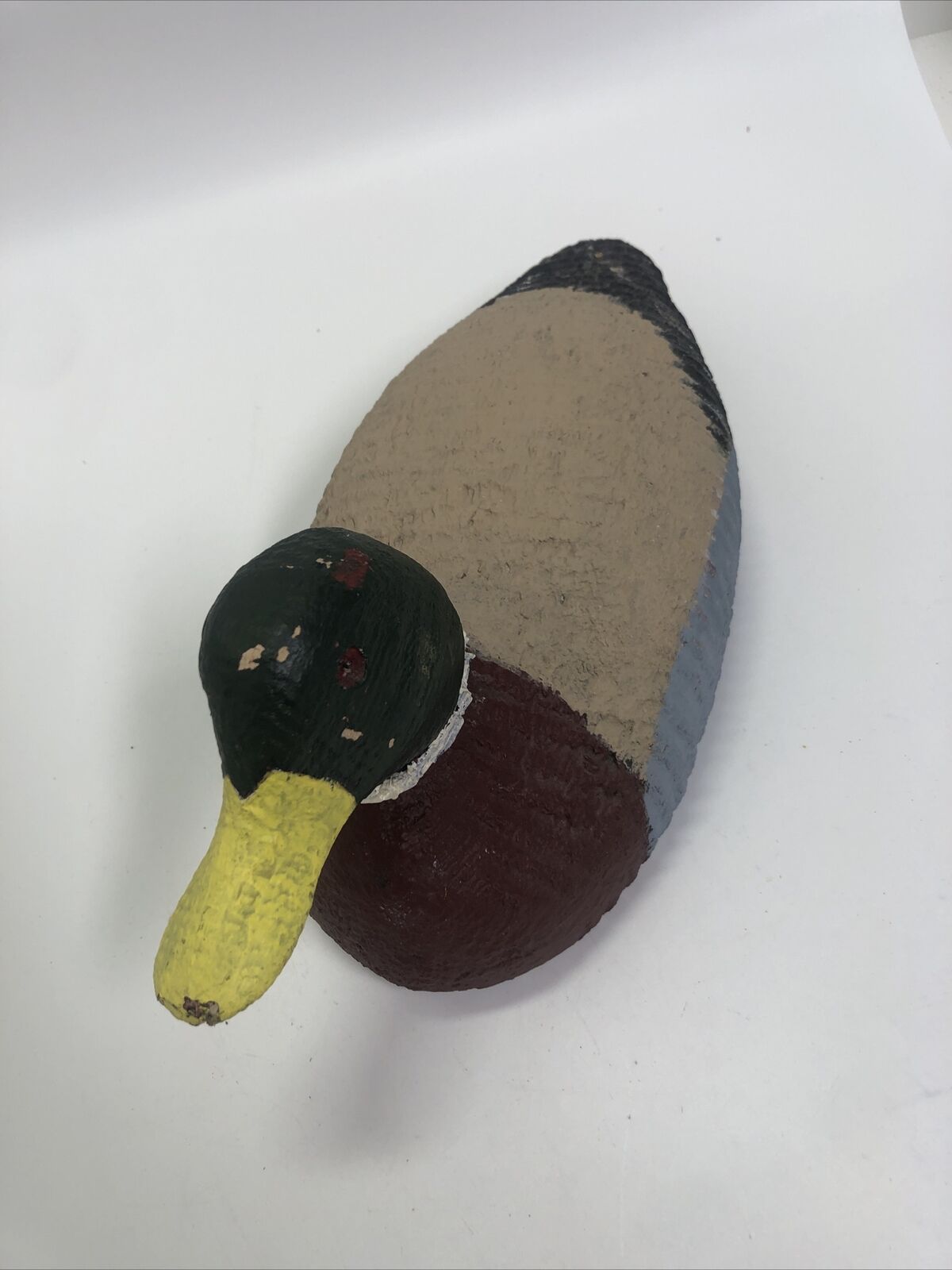 Hand Painted & Hand Sculptured Ruddy Duck Figurine