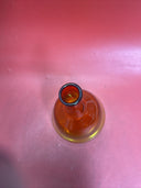 Blenko Decanter 6122S Tangerine 9”1960s Vintage. No Stopper.