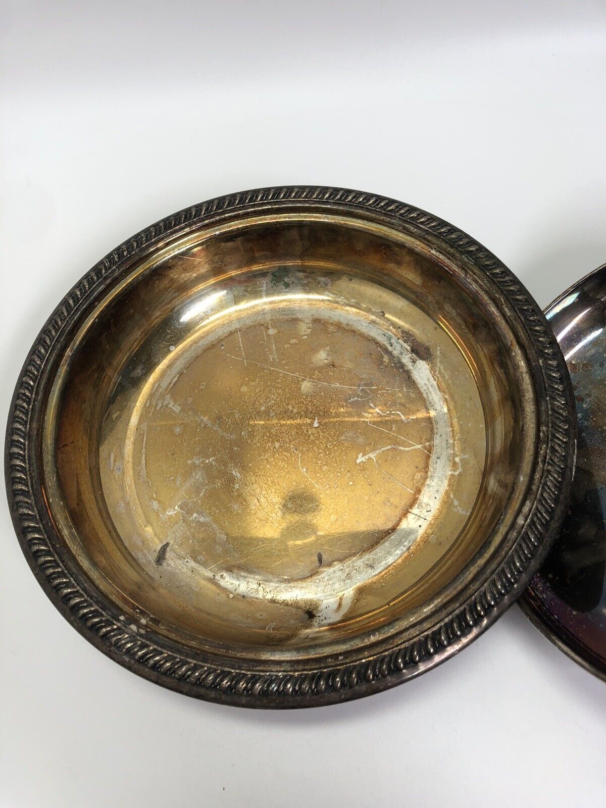 Sheffield Silver Coated Casserole Bowl