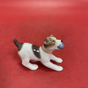 Royal Copenhagen Figurine, Foxterrier Terrier Playing With Ball