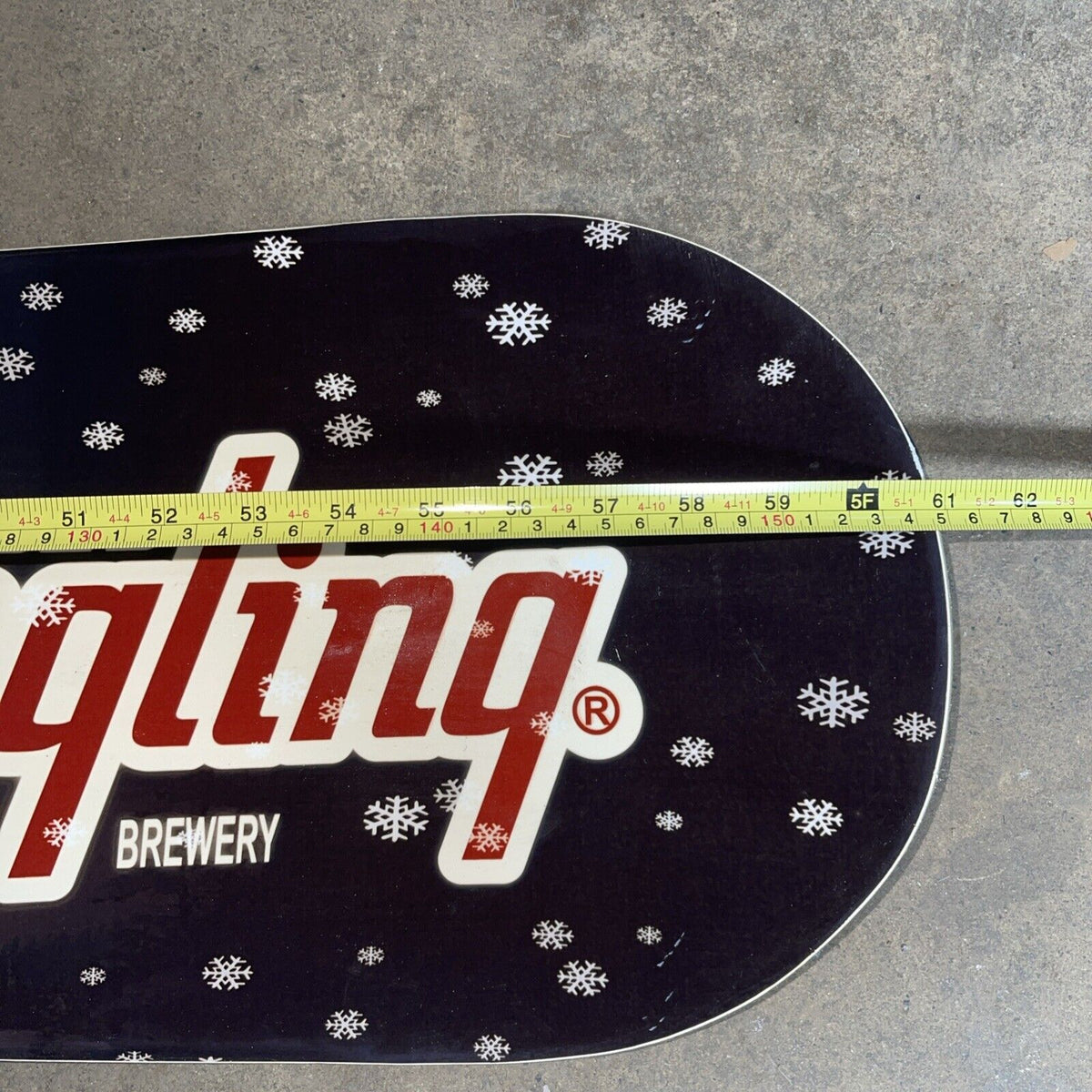 Yuengling Lager Snowboard Man Cave Bar Promotion 5 ft  Beer New Collectible Cool