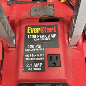 Everstart 1200 Peak Amp  Jump Starter Untested !