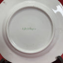 Vintage square plate with signature K . Delhagen