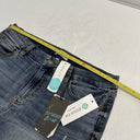 STUDIO Blue Kenova Skinny Distressed Rolled Jeans - Indigo, 12, Sz 31