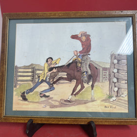 Vintage Ace Reid Wall Art