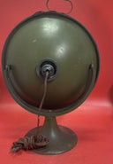 Vtg Simplex Sunbowl Electric Desk Heat Lamp Space Heater Copper Cast Iron Base