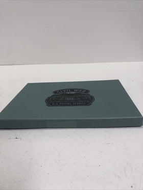 U. S. Postal Service Civil War Booklet Without Stamps