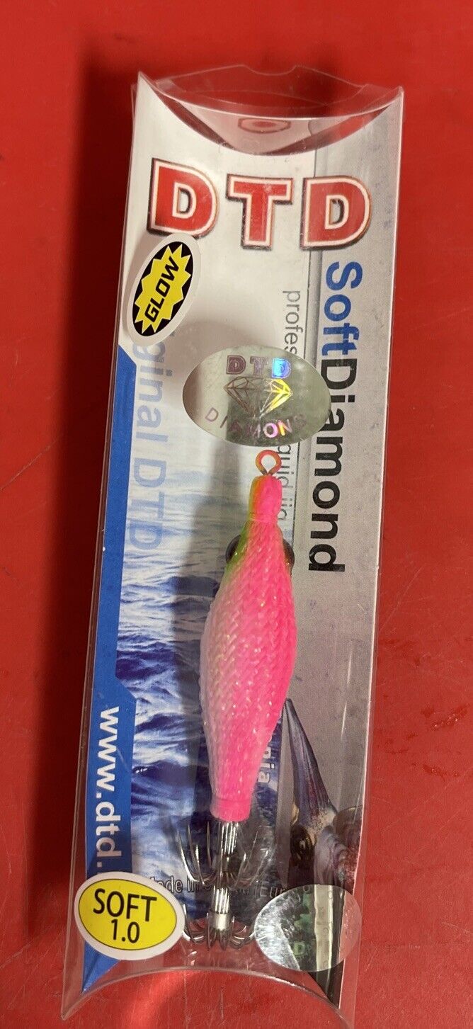 DTD DIAMOND SOFT Silicon Squid Fishing Lure 1.0 Lot 5