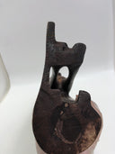 EXCEPTIONAL "BASTET" THE EGYPTIAN CAT GODDESS OF PROTECTION W/SCARAB & WINGS