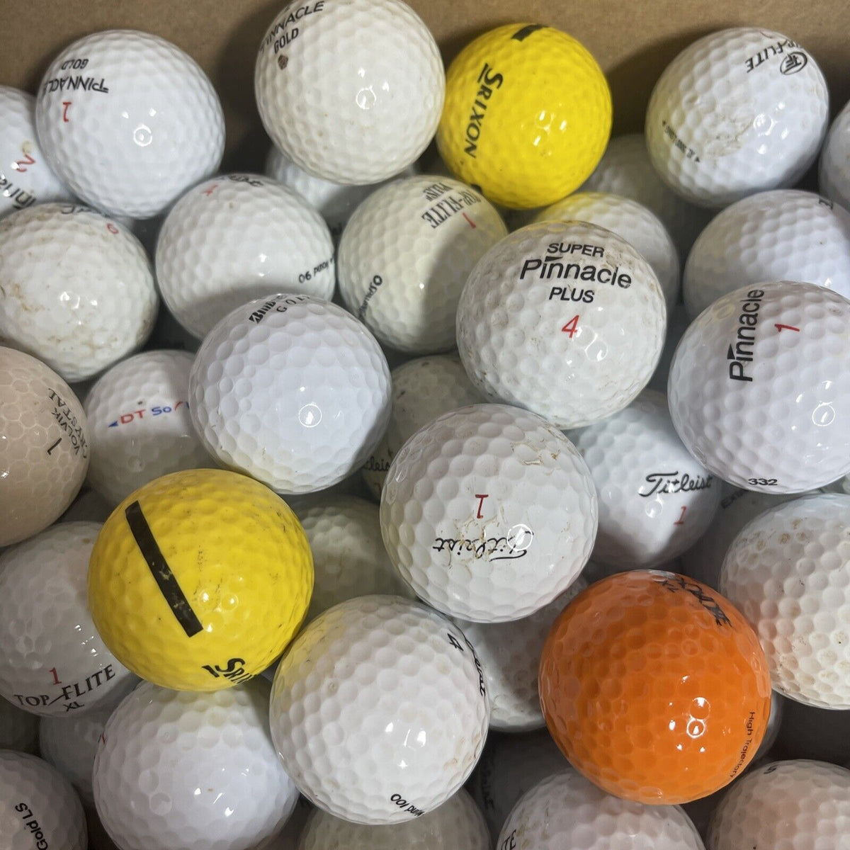 Mixed Lot Of 100 Assorted Golf Balls #8