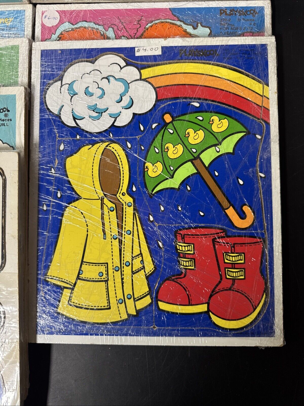 Playskool Vintage Puzzles/ Set Of 10