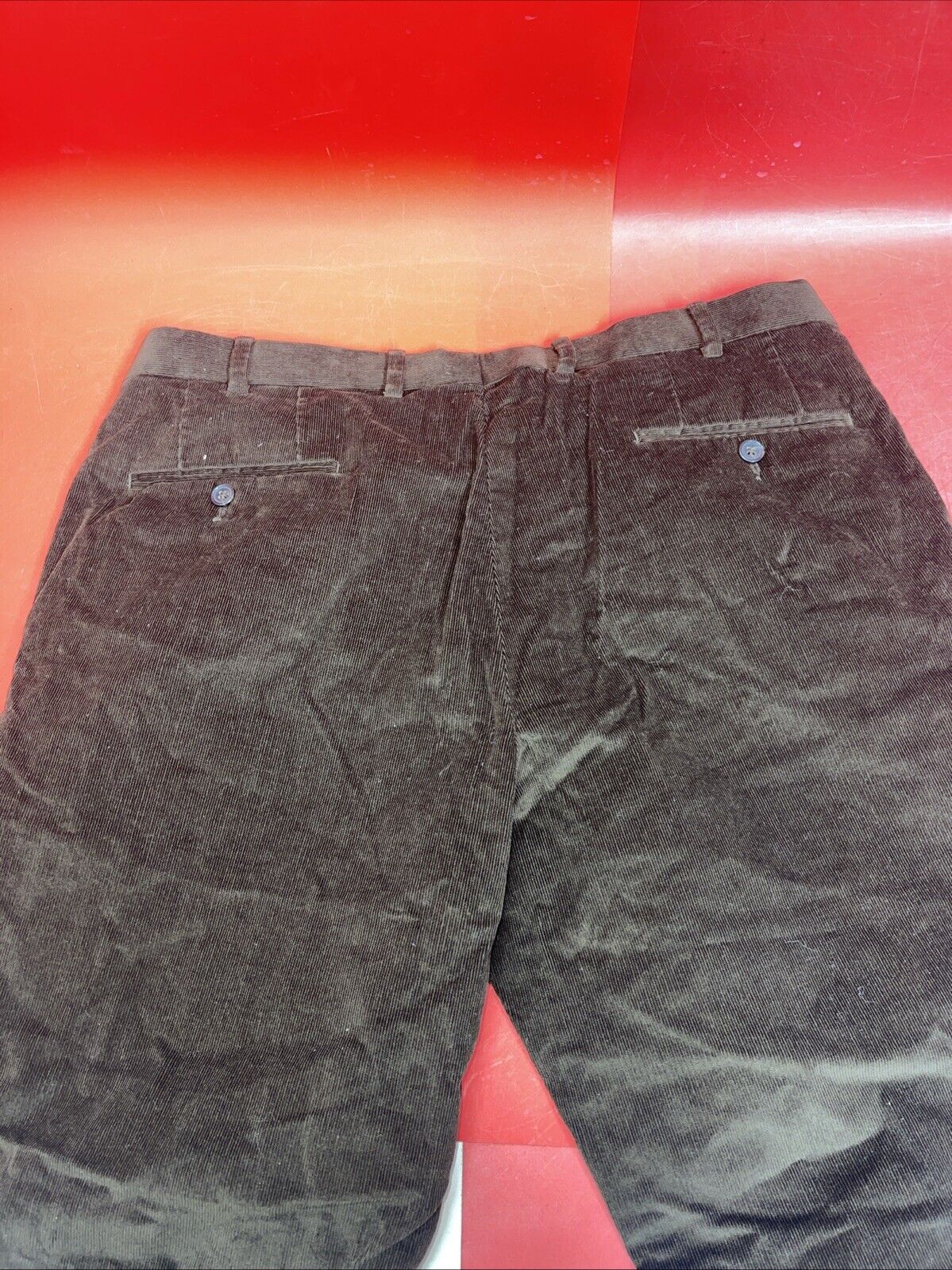 Lauren Ralph Lauren Corduroy Pants Mens 36x30  Brown