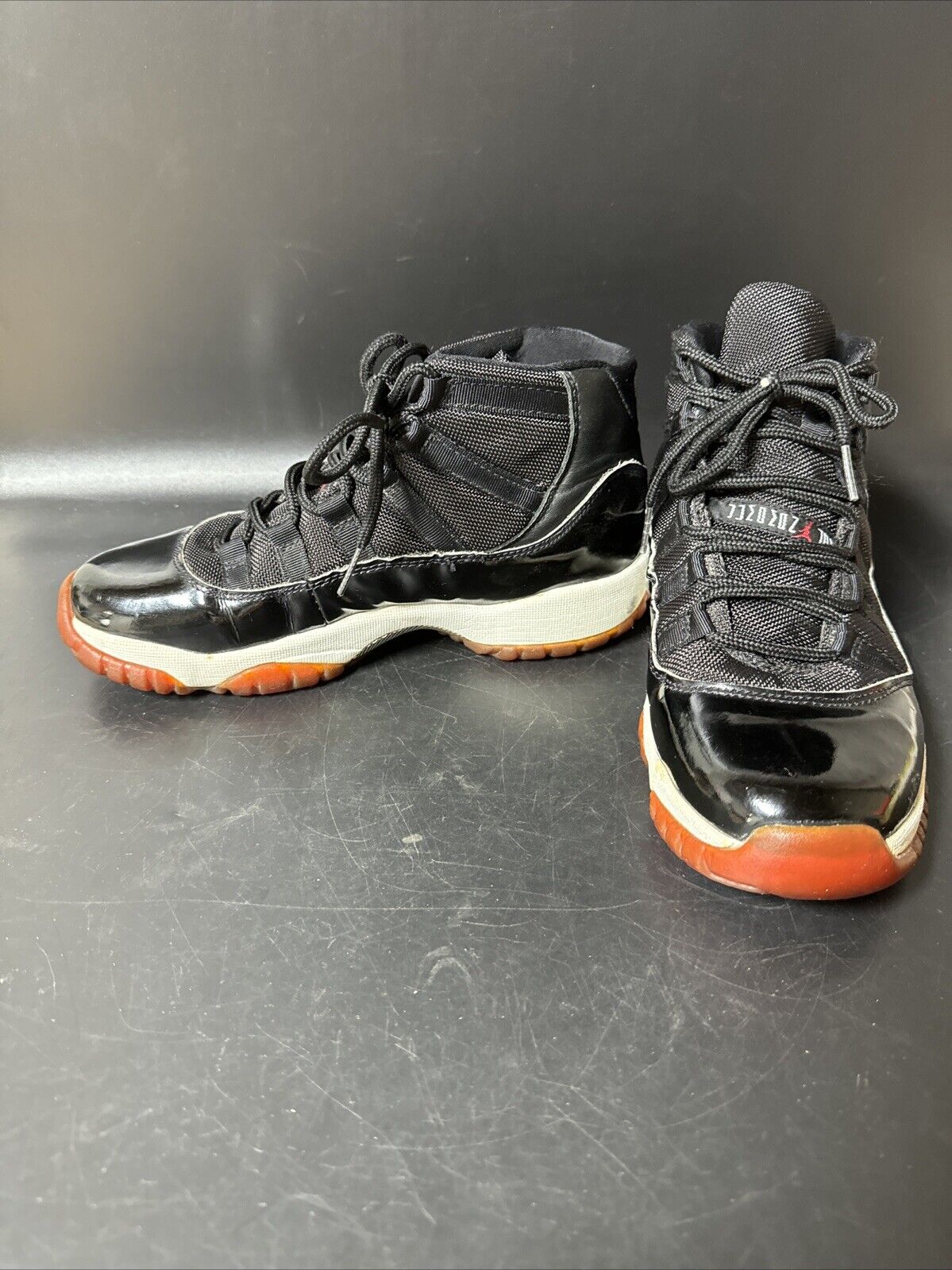 Nike Air Jordan Retro Black Shoes 1531193-062, Size 6Y