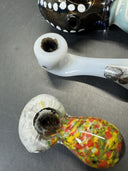 Glass Tobacco Smoking Pipes/ Lot Of 3