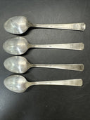 1939 NEW YORK WORLD'S FAIR Lot 4 souvenir spoons WM.ROGERS MFG CO SILVERPLATE