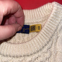 Polo Ralph Lauren Hand Knit Fisherman  Chunky Cable Knit Sweater Men’s L