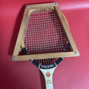 Vintage Spalding World Contender Tennis Racquet with frame