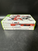 Lot Of 4 Xbox 360 Sports Game In Original Box/ Used