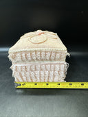 Vintage Handmade Trinket Box/ Lot Of 2