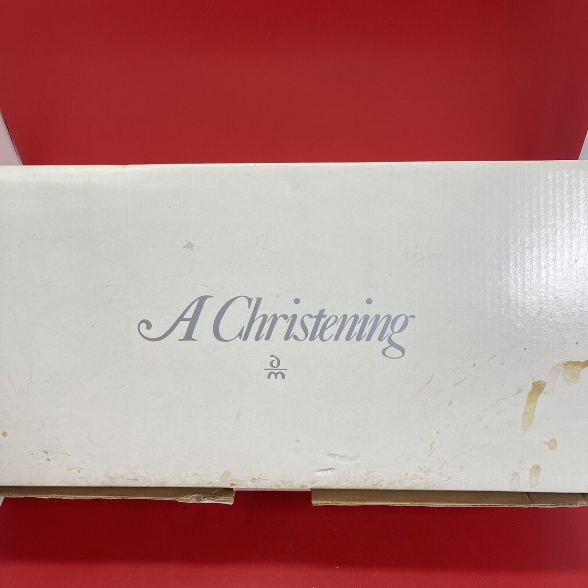 "A Christening" Porcelain Doll By Danbury Mint