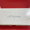 "A Christening" Porcelain Doll By Danbury Mint