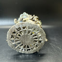 Kirks Folly Secret Of The Seven Angels Wishing Candle Holder Antique Silver-Tone