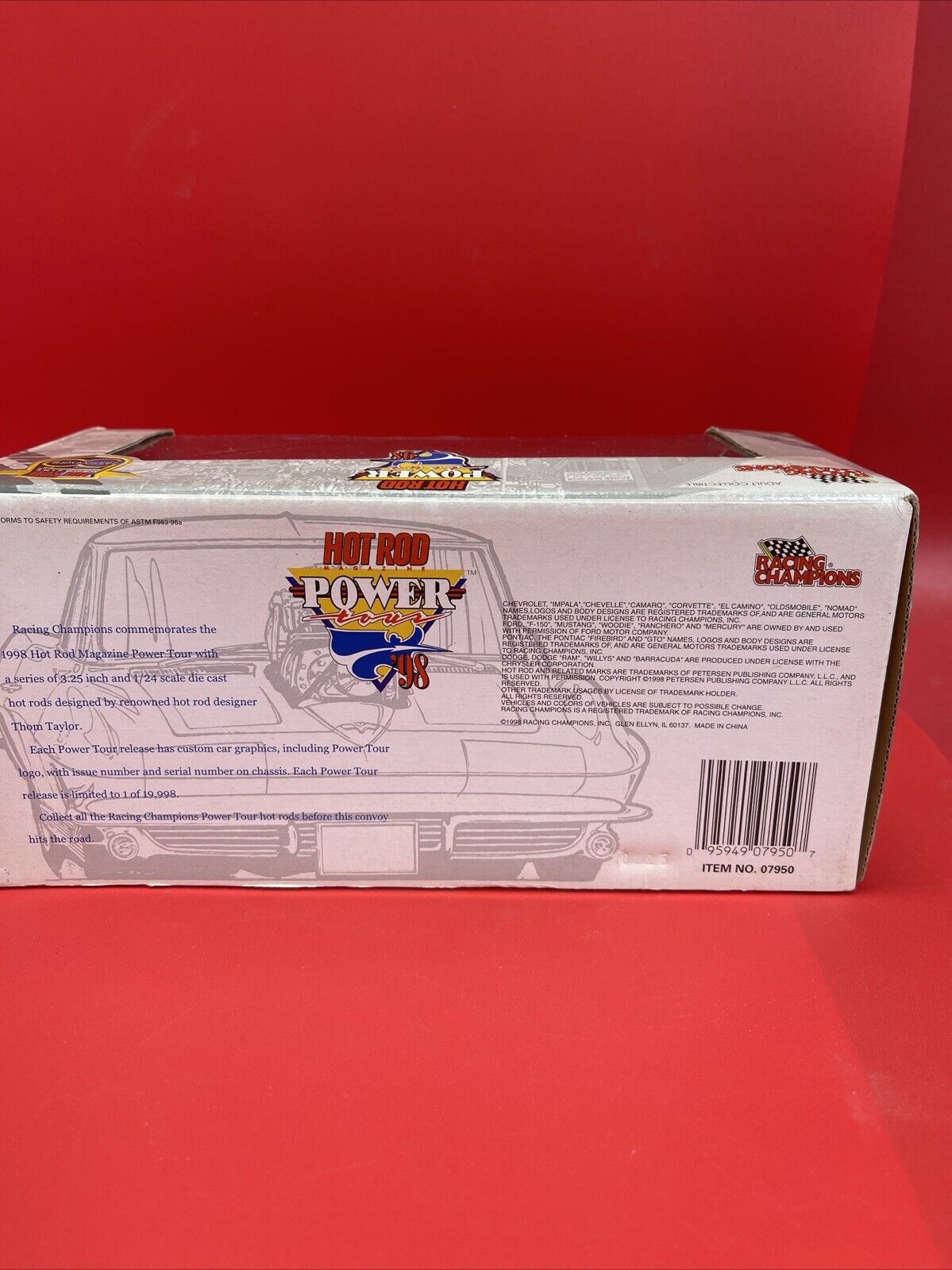 Racing Champions Hot Rod Power Tou Issue #2 1940 Ford Coupe 1:24 Scale Diecast