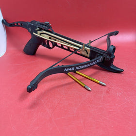 M48 Kommando-Powerful Self-Cocking Hunting Crossbow 80lb w/Arrows