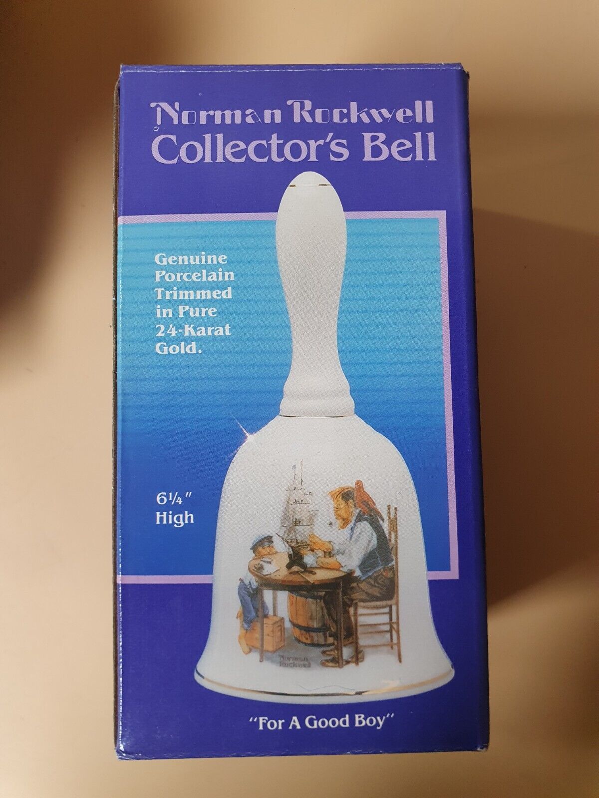 Norman Rockwell Collector Bells Set of 7