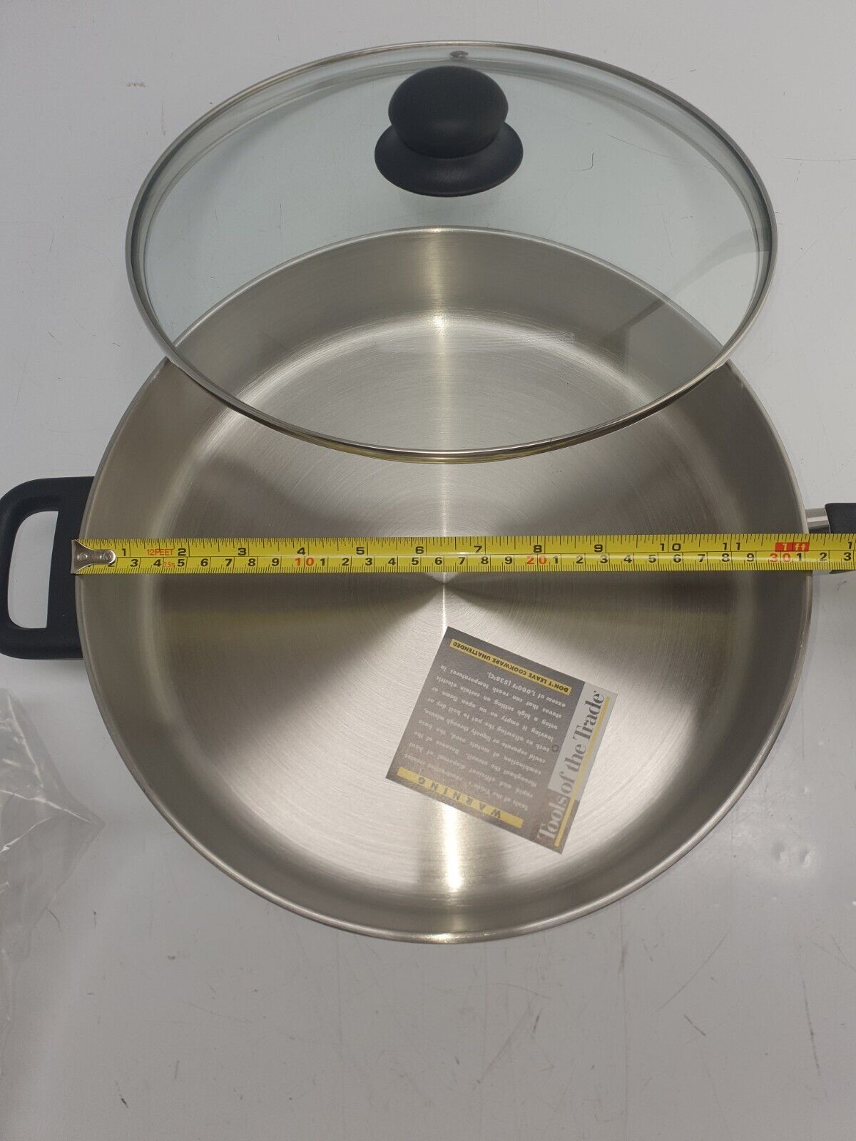 Chicken Fryer 12" With Glass Lid
