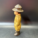 Ranger Dough Boy Solider Cast Iron Still Penny Bank