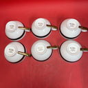 MIKASA Fine China NARUMI "Plaza" 6 CUPS & 6 SAUCERS