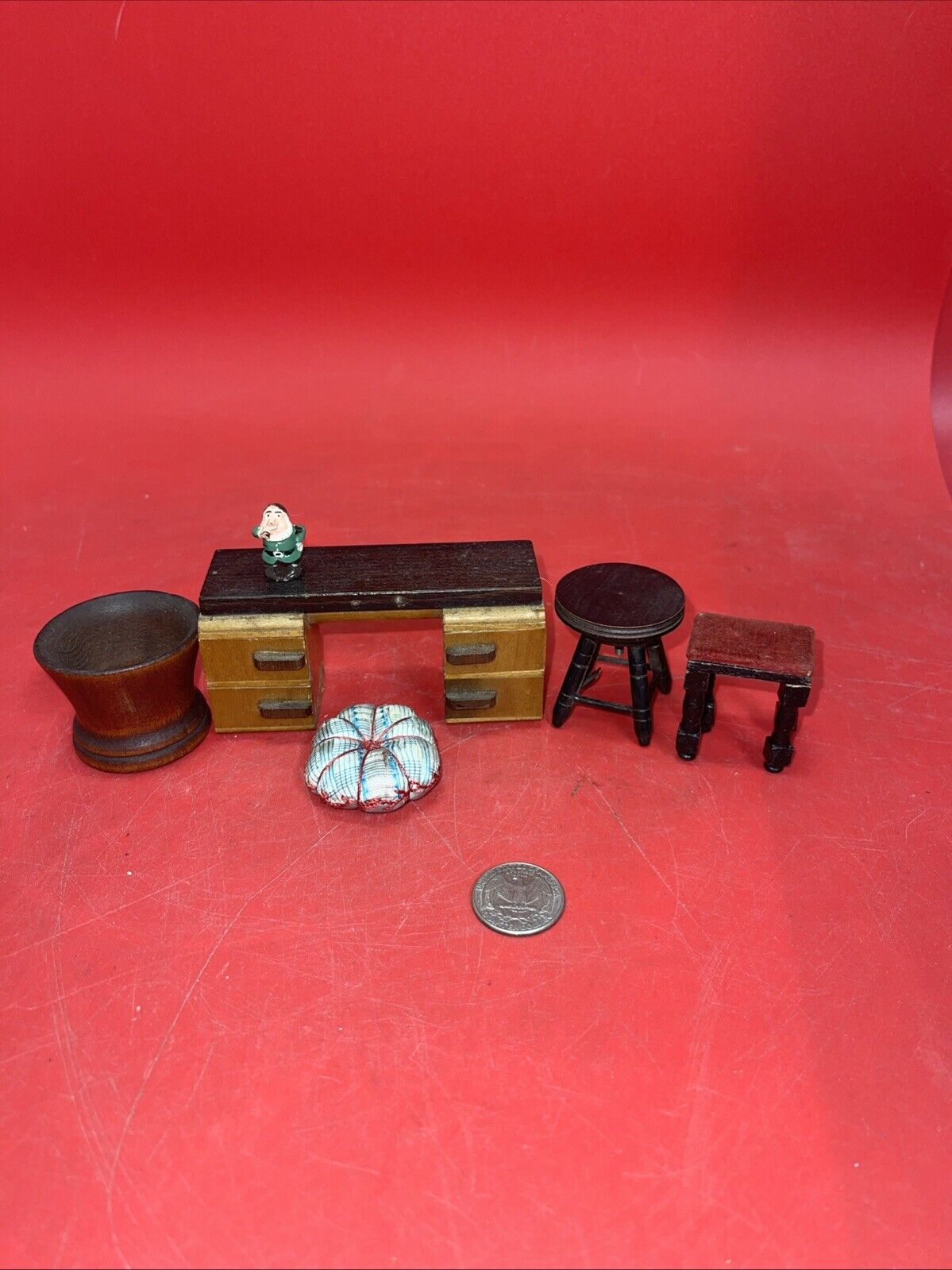 Vintage Dollhouse Furniture Lot #3