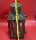 Brass Cargo Light Caged Ship's Barge Lantern Fluid Oil Lamp Nautical #3954 1939