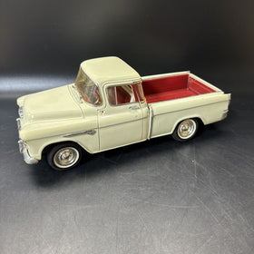 Vintage ERTL Chevrolet 3100 1/18 Scale Cameo Cream Pick-Up 1955