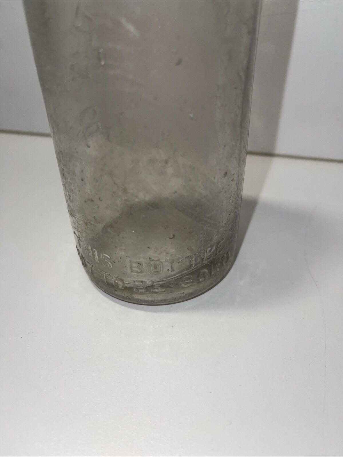 7 1/2" Antique New Amsterdam(1902-1920) Blob Top Beer Bottle