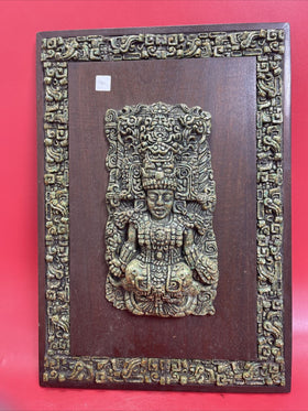 Quiriguan Princess wall hangingZarabski Mayan