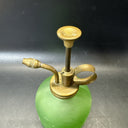 Vintage Blue And Green Glass Perfume Bottle/ Lot Of 2
