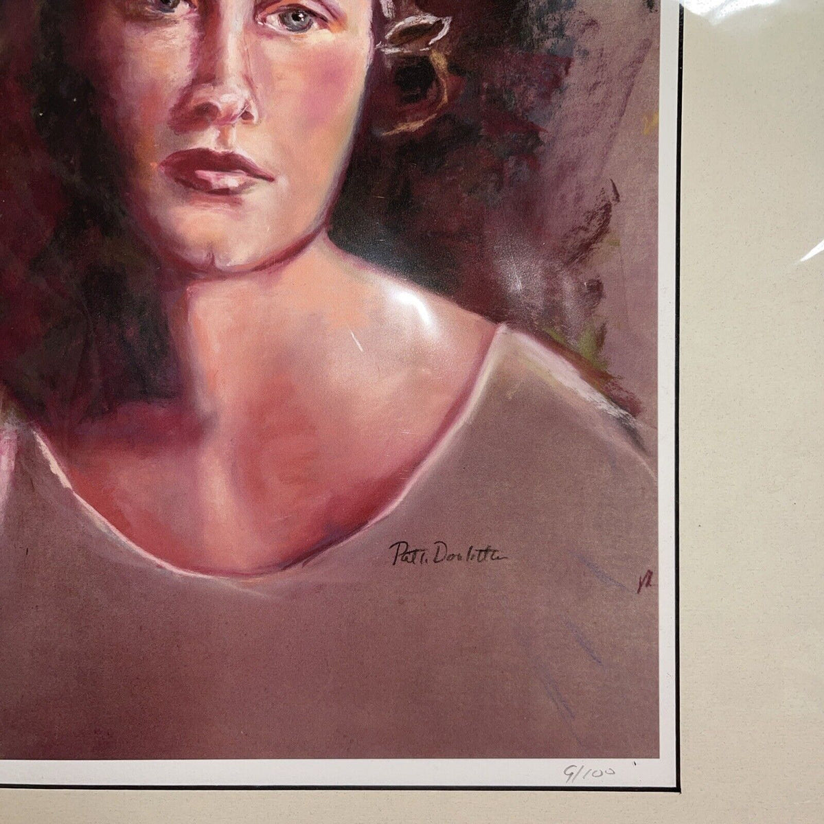 Helen (De Clasper)White Was Painted by Patti Doolittle Giclee Print 9/100