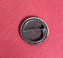 Antique Vintage Celluloid BUTTON Pinback Picture  Victorian Woman