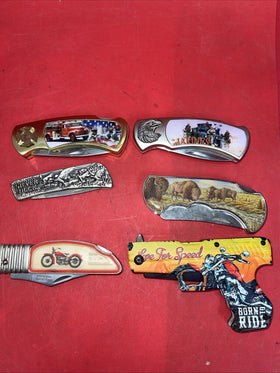 Pocket knives Mixed Lot 6