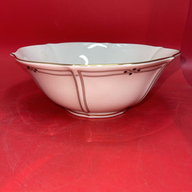 VINTAGE LENOX VANGOURD BOWL 9 1/2'' GOLD ACCENTS