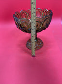 Vintage Candy Bowl with Foot 6.5" Tall