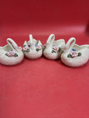 Vintage swan figurines lot 4