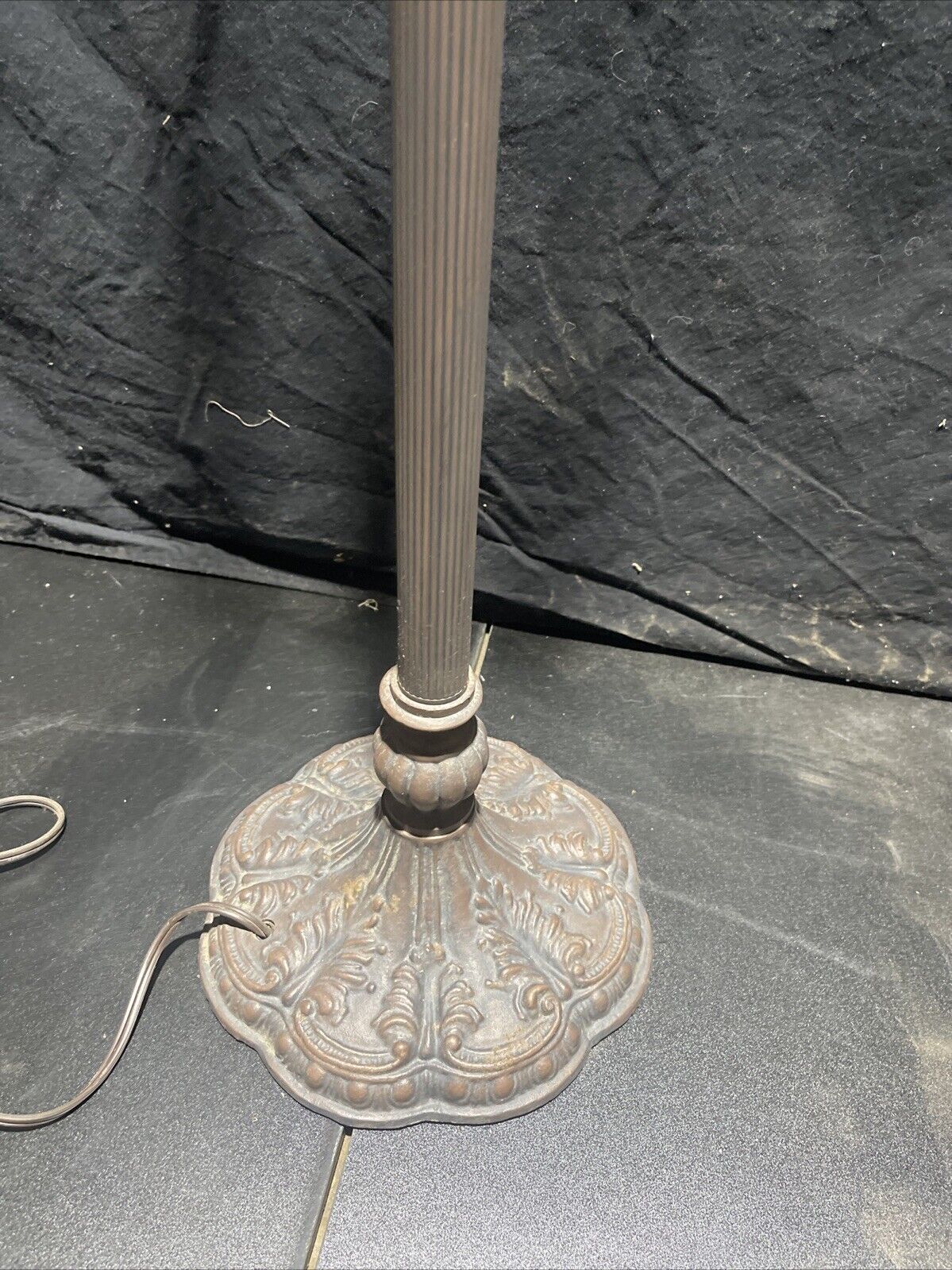 Victorian Double Socket   Floor Lamp