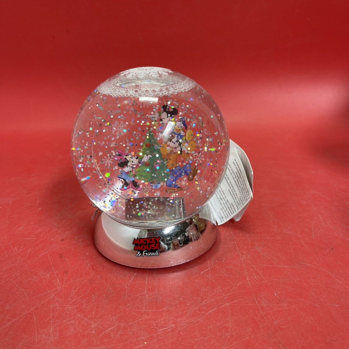 Disney Mickey and Friends Waterdazzler Water Globe LED Lighting Kids Decor