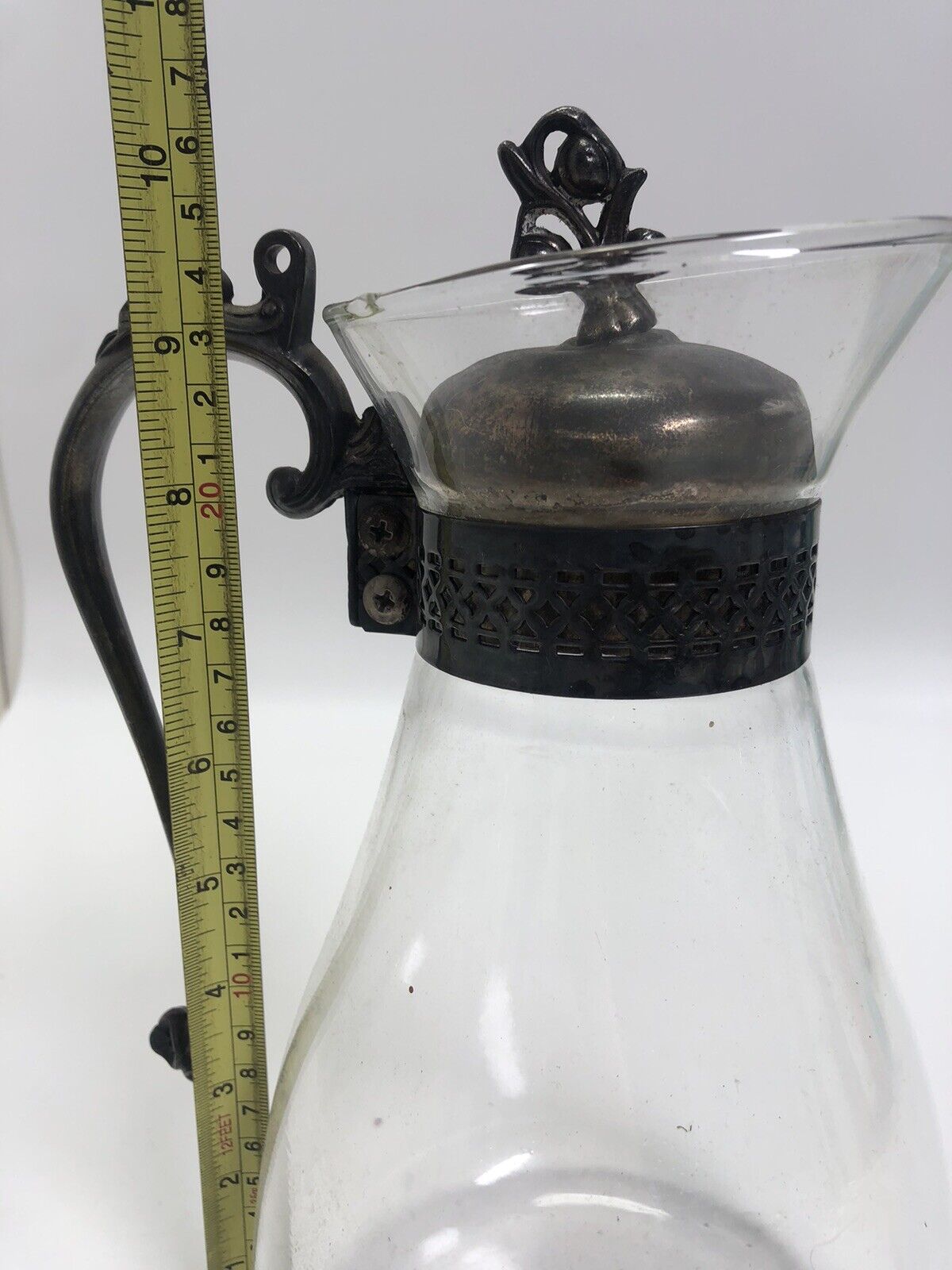 Vintage Antique FB. Rogers Silver Co.1883 Silver Plated Coffee/Tea Pot